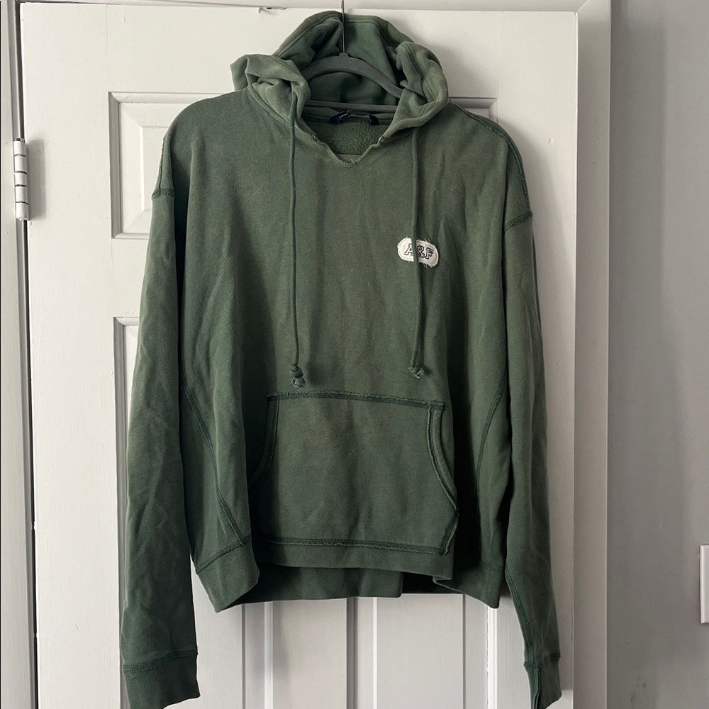Abercrombie & Fitch Green Hoodie